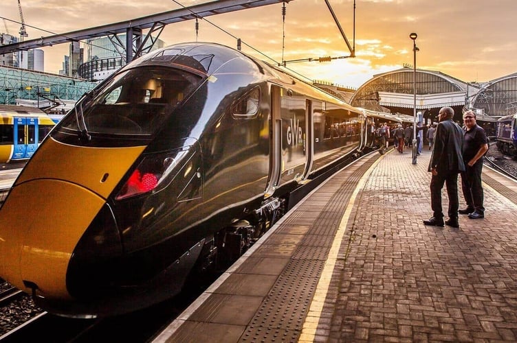 A new generation Hitachi train at London Paddington (Image: GWR)