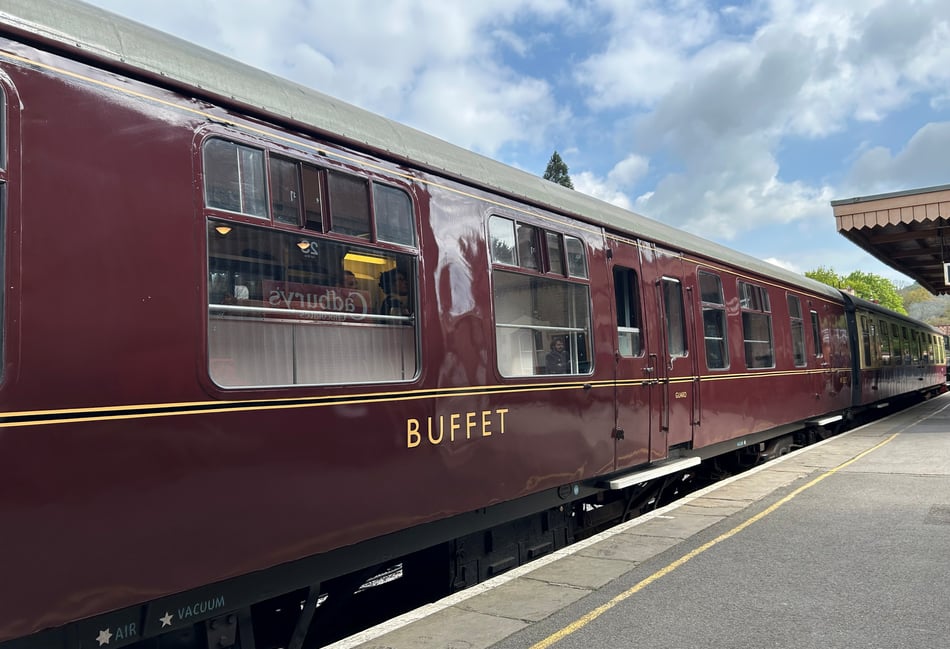 South Devon Railway unveils eco-friendly buffet car