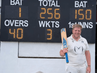 Kingsbridge 2nds win rain-delayed outing