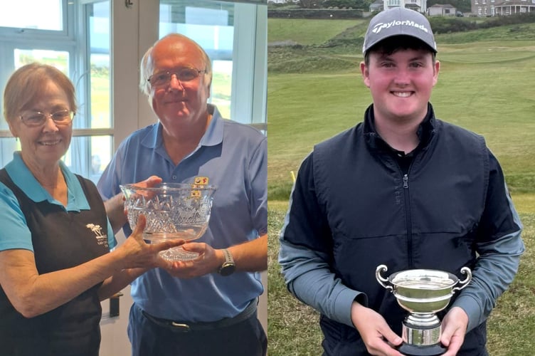 Silverware at Thurlestone GC.