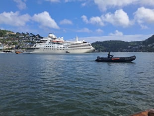 Silver wind makes first stop at new tender landing in Dartmouth