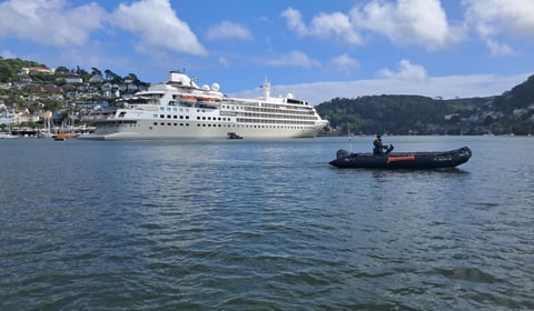 Silver wind makes first stop at new tender landing in Dartmouth