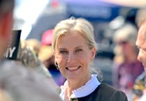 Duchess brings sunshine and smiles to show