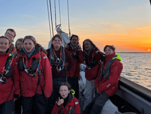 Dartmouth pupils' 102-mile sailing success
