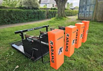 Totnes Rugby Club gets new scrummage machine