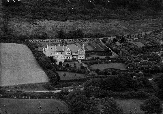View of St. Elmo from opposite side of valley