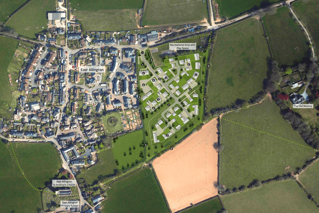 Baker Estates propose 40 home extension to East Allington