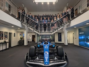 Ivybridge Community College students explore F1 at Williams Racing