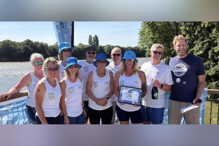 River Dart RC Oars for Cures team