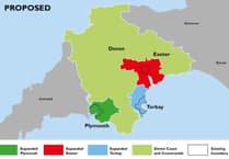Devon ‘betrayed’ as Exeter and Plymouth given land-grab green light