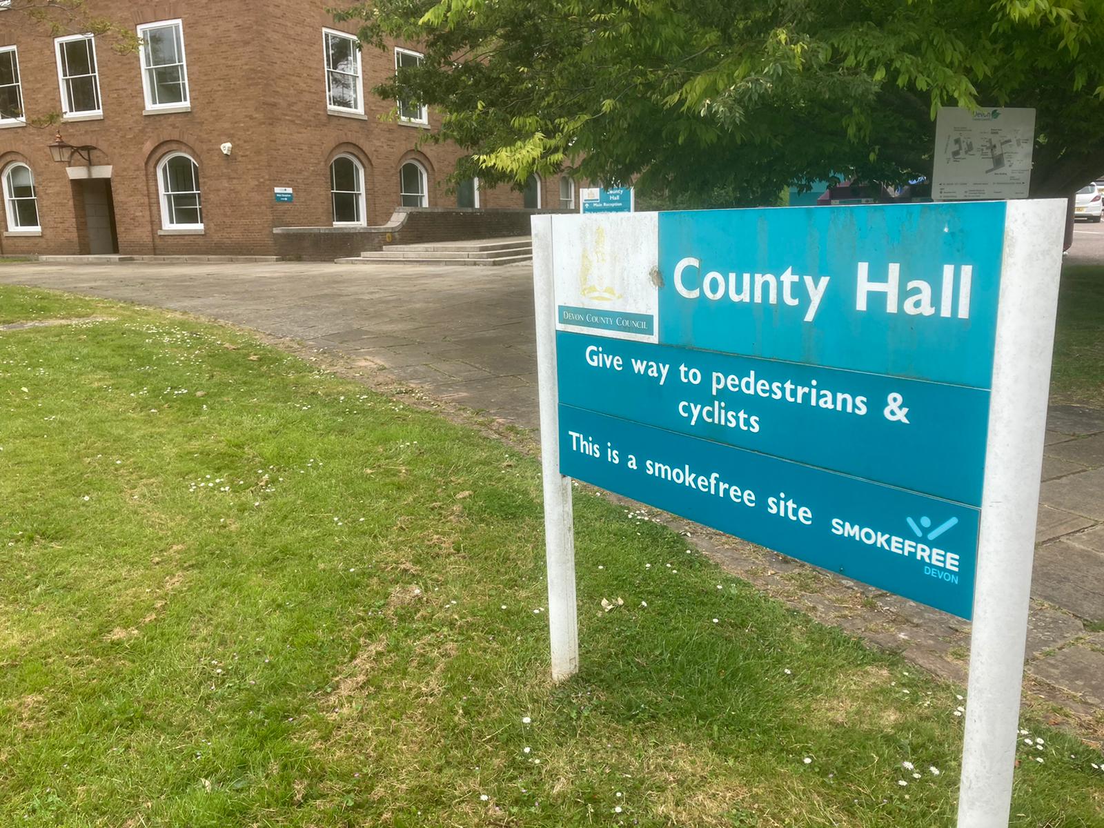 Devon County Council's County Hall (Image Daniel Clark)