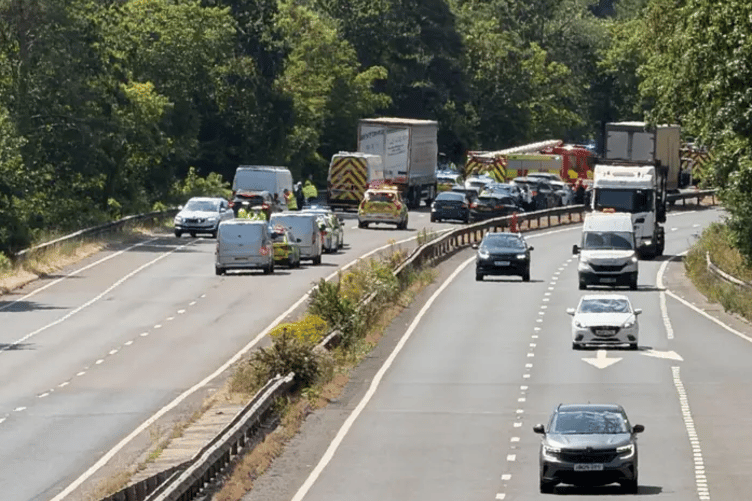 A38 crash Ivybridge man killed