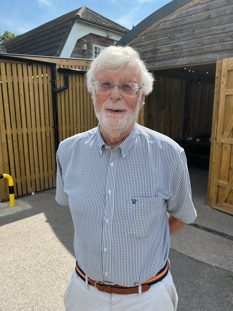 Chair of Yealmpton Parish Council Keith Baldry. Picture by Alison Stephenson