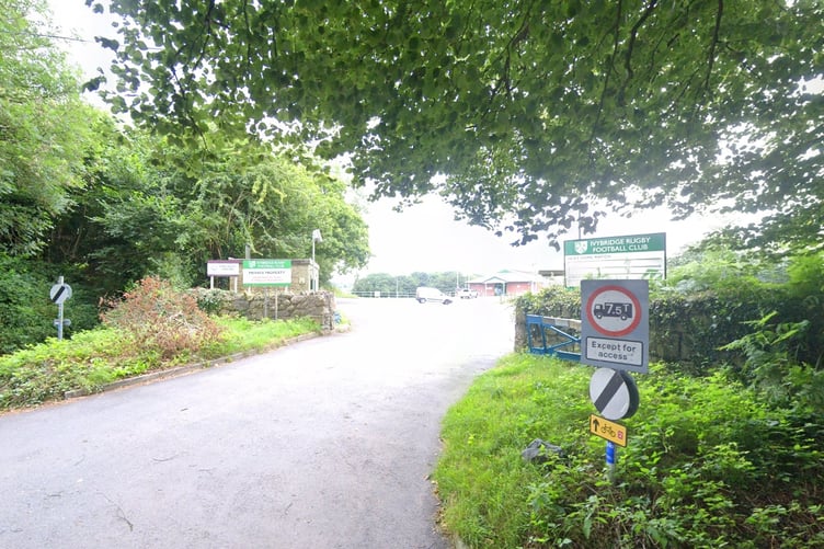 Land at Ivybridge Rugby Club could be sold by Devon County Council to the sports team so it can expand its facilities (Image courtesy: Google Maps).