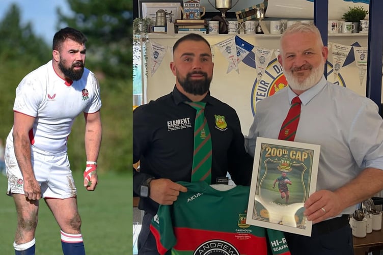 Dartmouth RFC and England Deaf player Karl Caunter