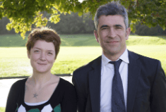 Amy Withers and Alan Salt