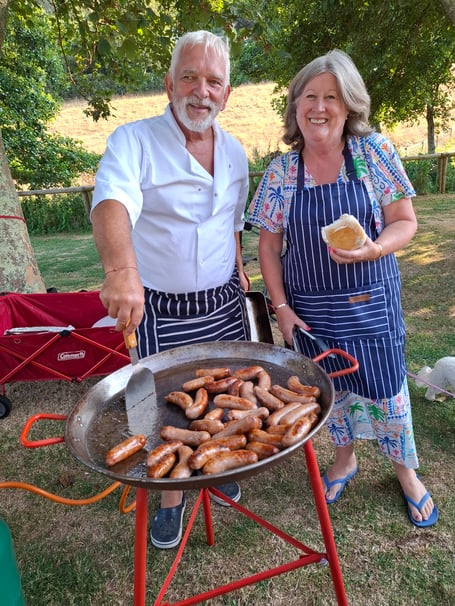 The family fun day raised almost £3000 for Devon Air Ambulance