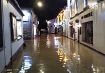 Flash flooding hits Kingsbridge after first major downpour in months