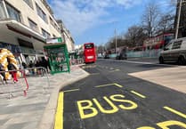 Buses return to Plymouth's Royal Parade