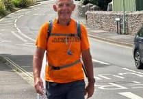 Dartmouth's Nick Hindmarsh completes 177km walk