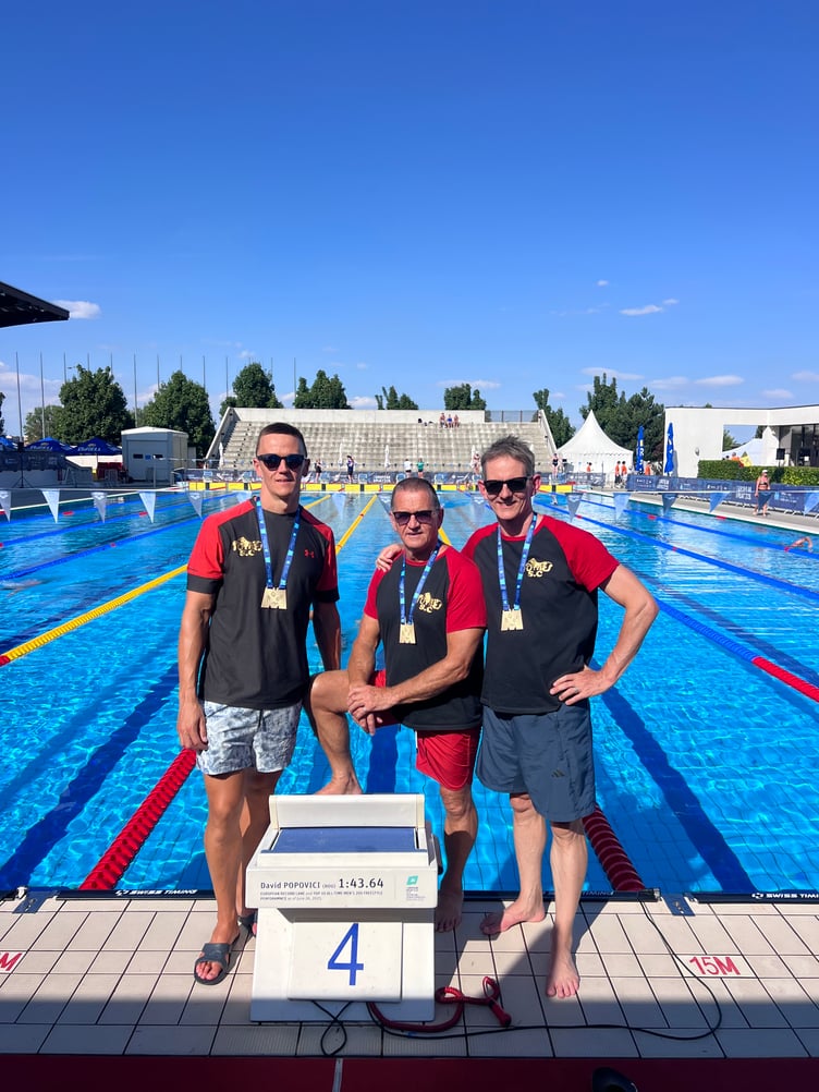 L to R Kalon Veale, Simon Veale and Ben Winter Ph: Jena Scates-Veale