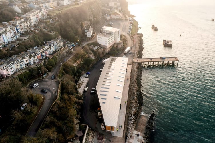 Artist's impressions of the Oxen Cove development at Brixham (Image courtesy: Torbay Council/Willmott Dixon/MTS Chartered Architects) Cleared for use by LDRS