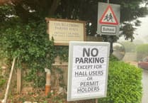 Parents banned from village hall car park after abuse and graffiti