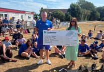 Plymstock club boosted by £1,000 donation