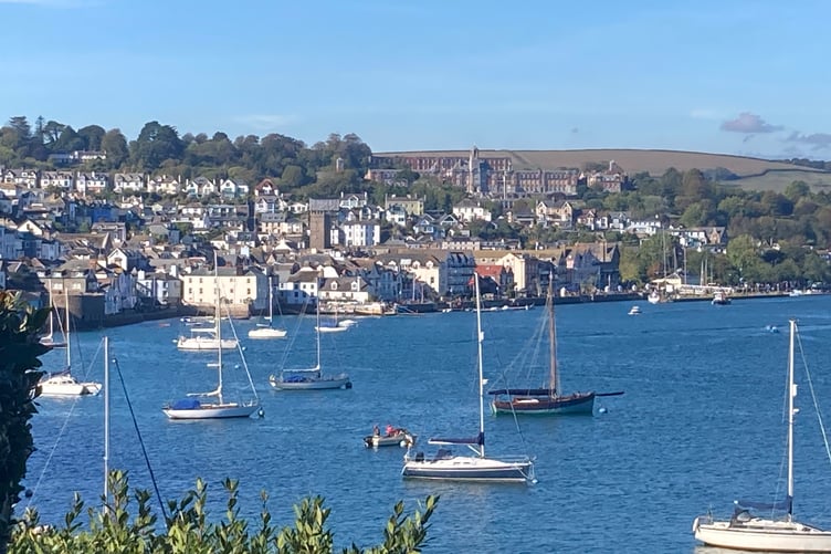 One of the stunning views from the garden