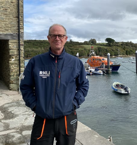 Philip Ward Chair of Fundraising for Salcombe RNLI 