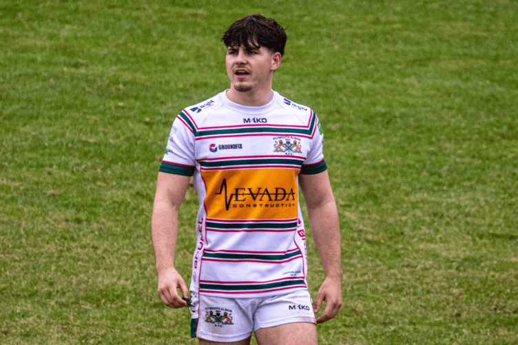 Plymouth Albion winger Noah Fenton grabbed three tries in the win over Dings Crusaders