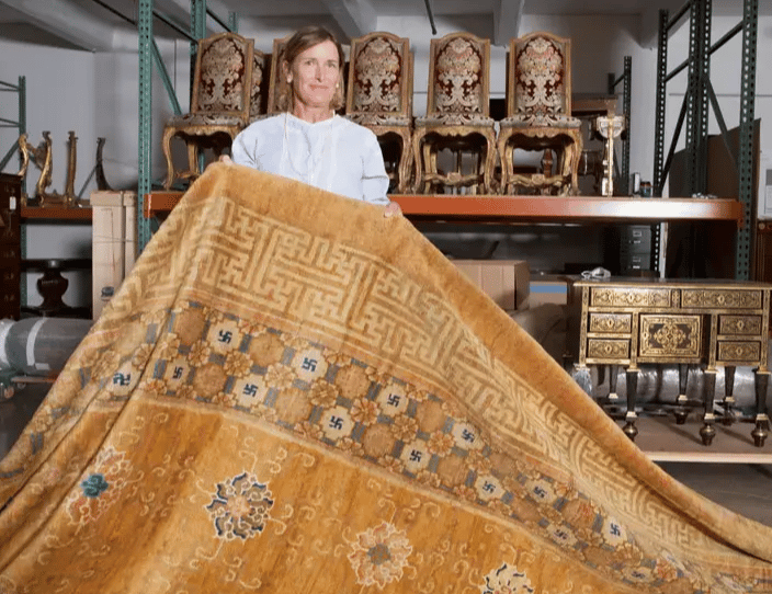Largest known Ming carpet outside of China, The Tiffany Palace Carpet.