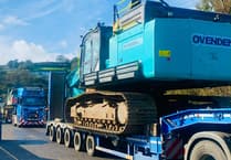 Torcross sea defence construction begins with rock armour delivery