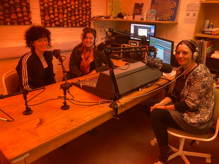 L to R: Alice Armstrong, Sarah Gray and Lucinda Guy