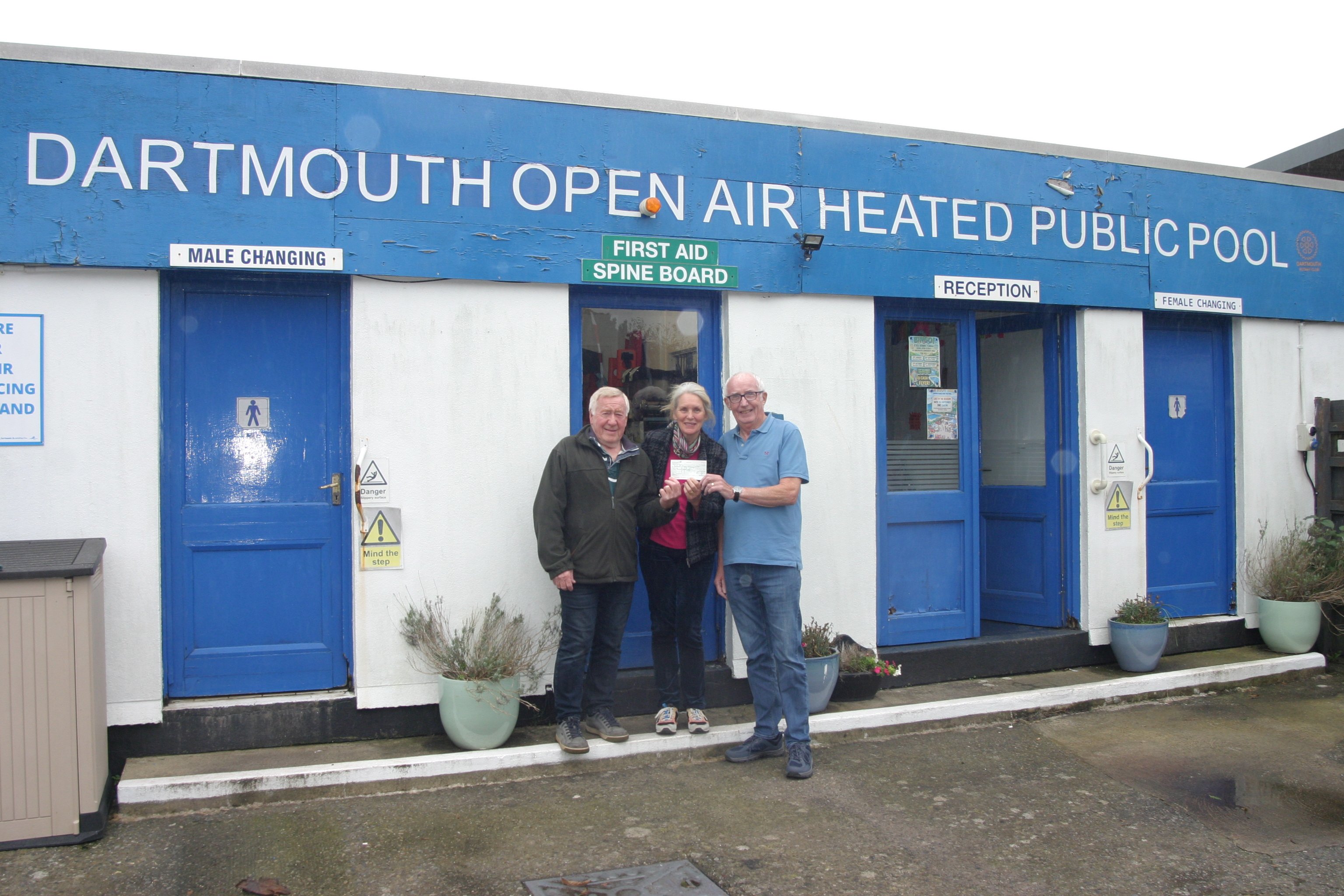 Dartmouth Outdoor Pool gets £5,000 grant | southhams-today.co.uk