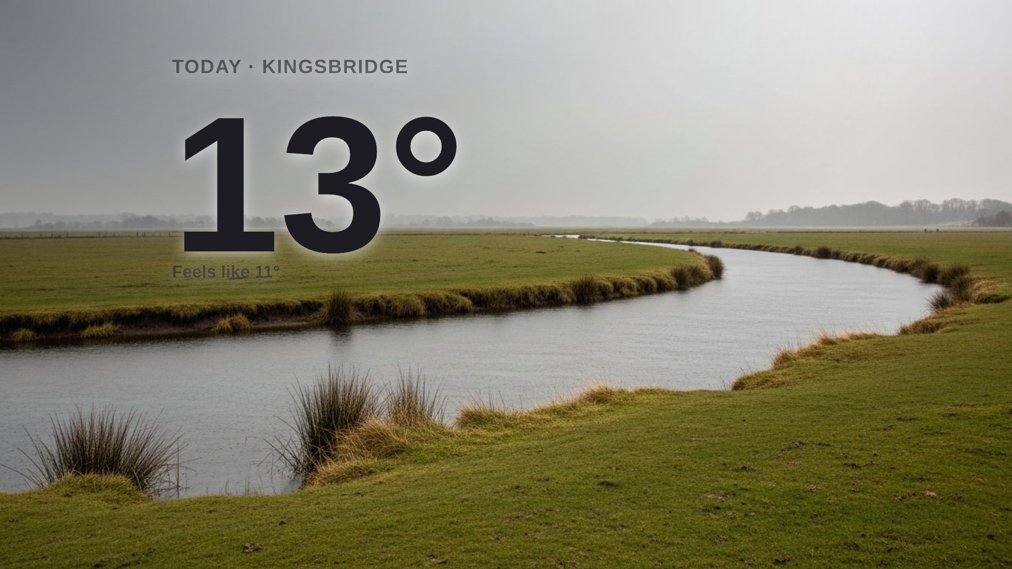 Rain on the way for Kingsbridge today - here's your Wednesday forecast
